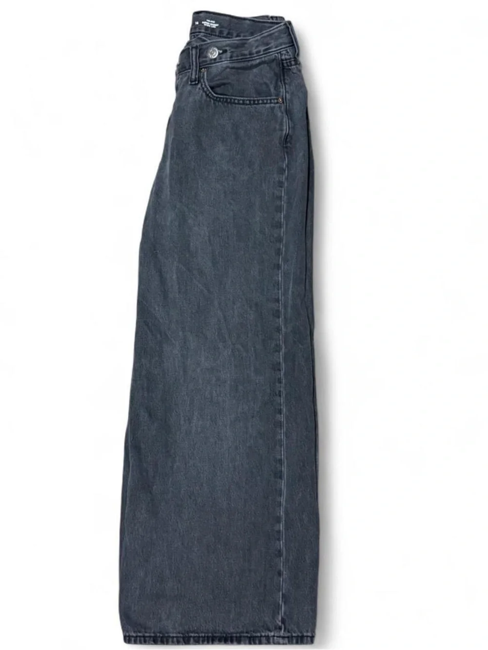 Old Navy Girls 14 Black Super Baggy Wide Leg Jeans